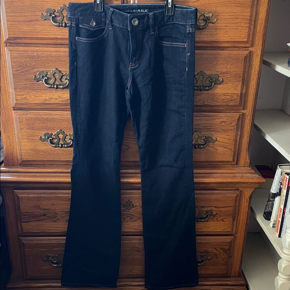 Banana Republic Women's Midnight Flare Jeans
